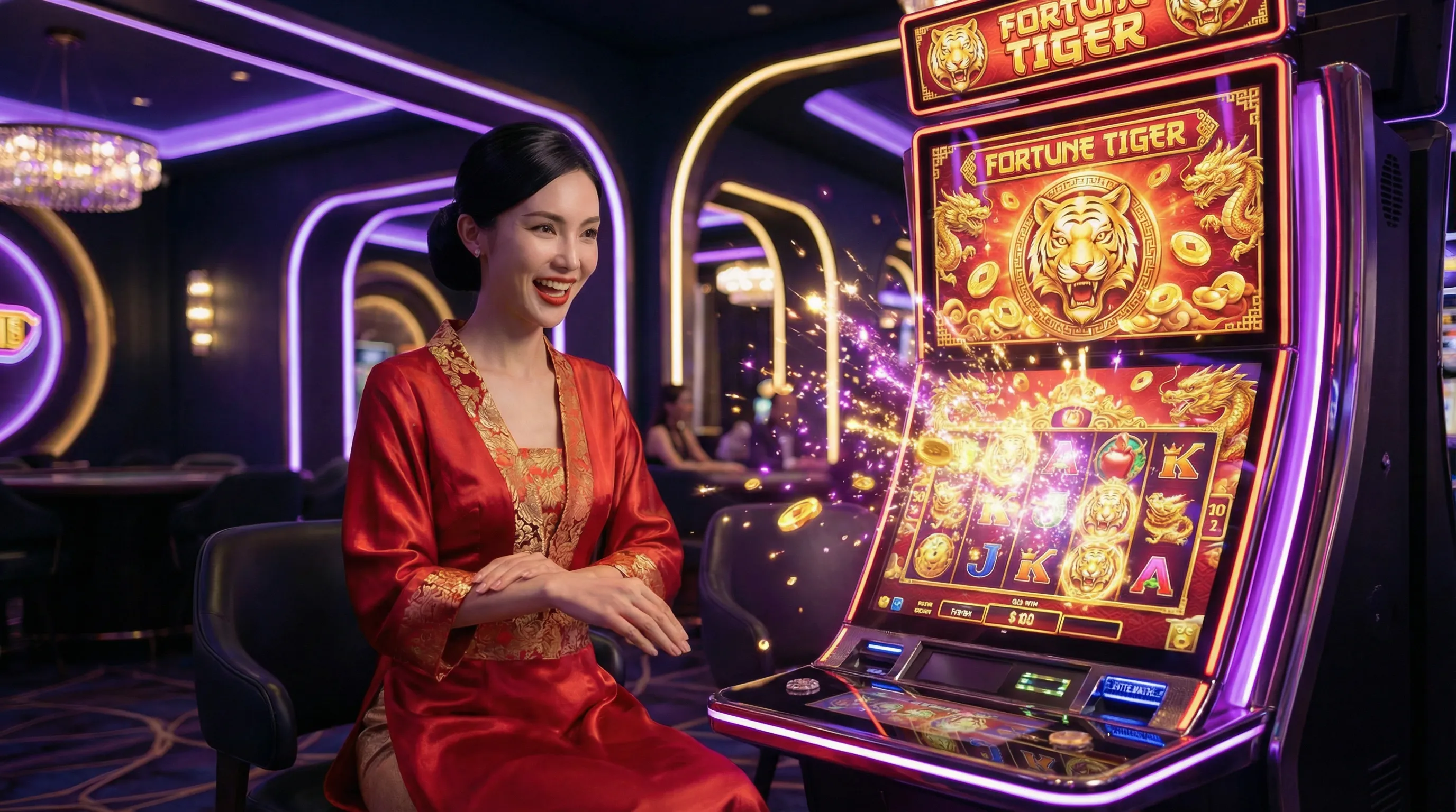 Fortune Tiger slot soccerbet com símbolos de tigre dourado